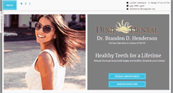Desktop Screenshot of dixiedentalcare.com